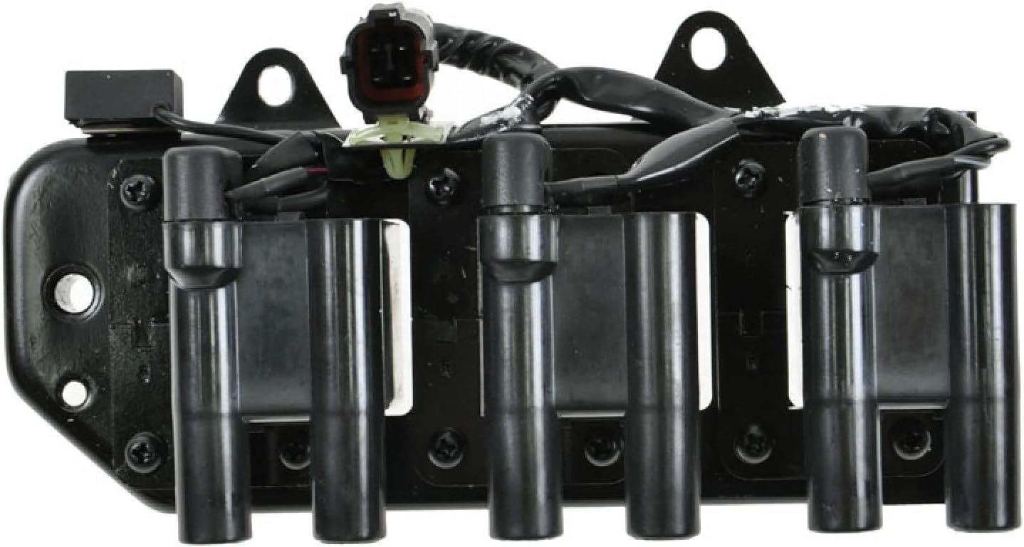 TRQ Ignition Coil and Spark Plug Kit 8 Piece Iridium Spark Plugs Compatible with 1999-2001 Hyundai Sonata 2001-2005 Kia Optima 2000-2001 Hyundai Sonata 1999-2005 Hyundai Sonata