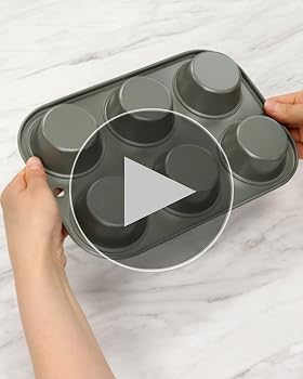 Amazon｜富士ホーロー お菓子 型 マフィン パンケーキ型 グレー