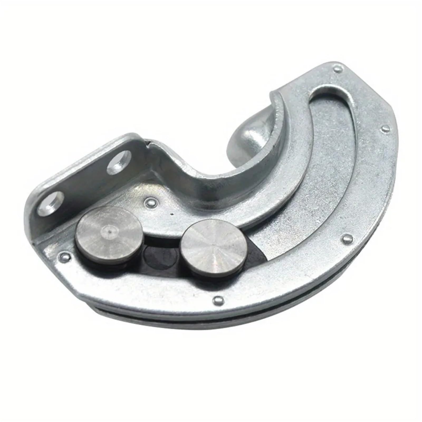 Flfhdup 1Pc Silvery Hidden 90 Degree Hinge Industrial Equipment Cabinet Door Carbon Steel Sliding Limit Hinge(1Pc Silvery)