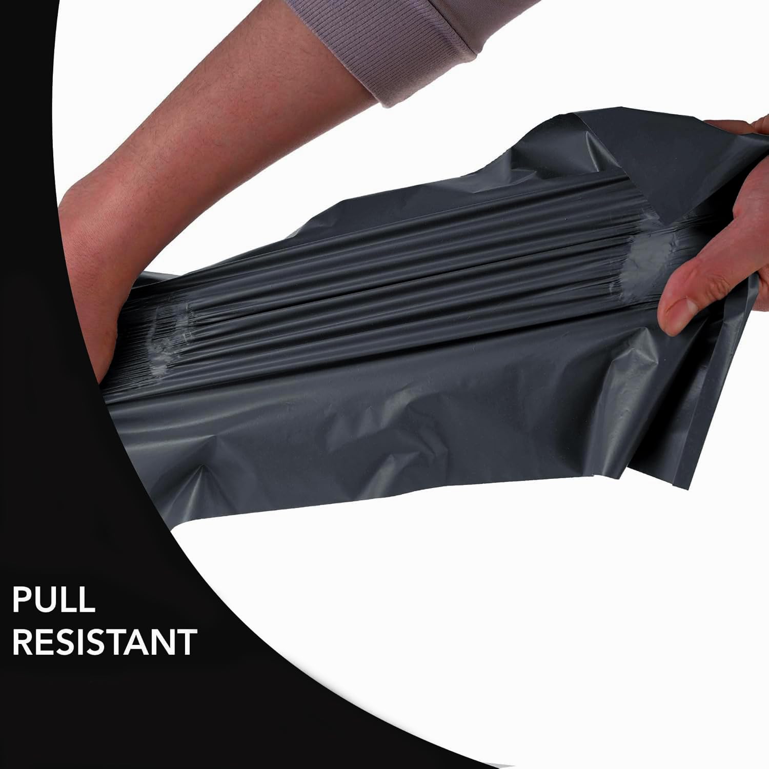 Versandtaschen aus Polyethylen, flexible Pakettaschen mit selbstschließendem Verschluss, leicht (70 x 90 cm) (100 Stück)