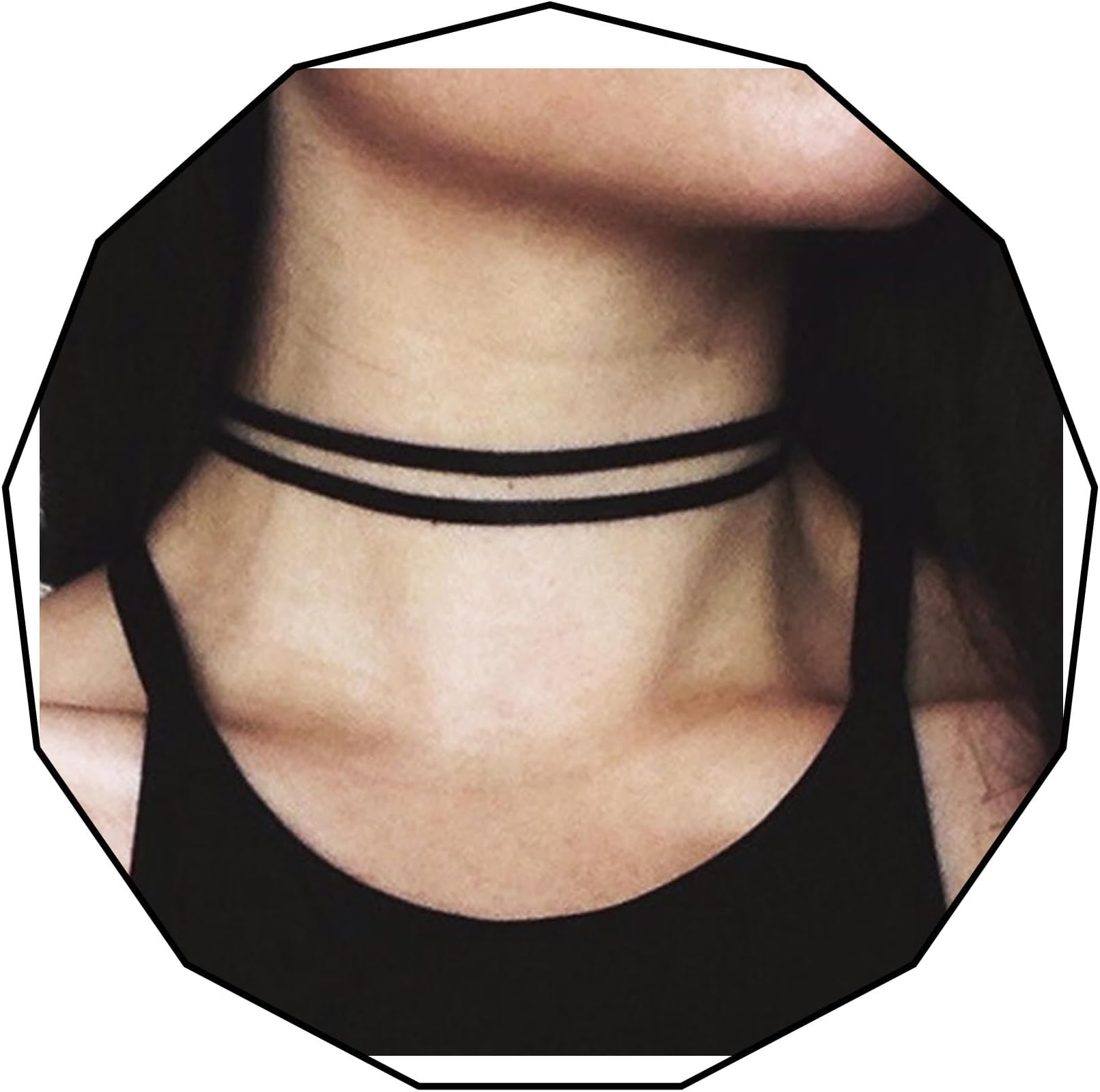 Layering Leather Necklace Leather Cord Necklace Choker Personal Everyday Necklace Jewelry for Women and Girls