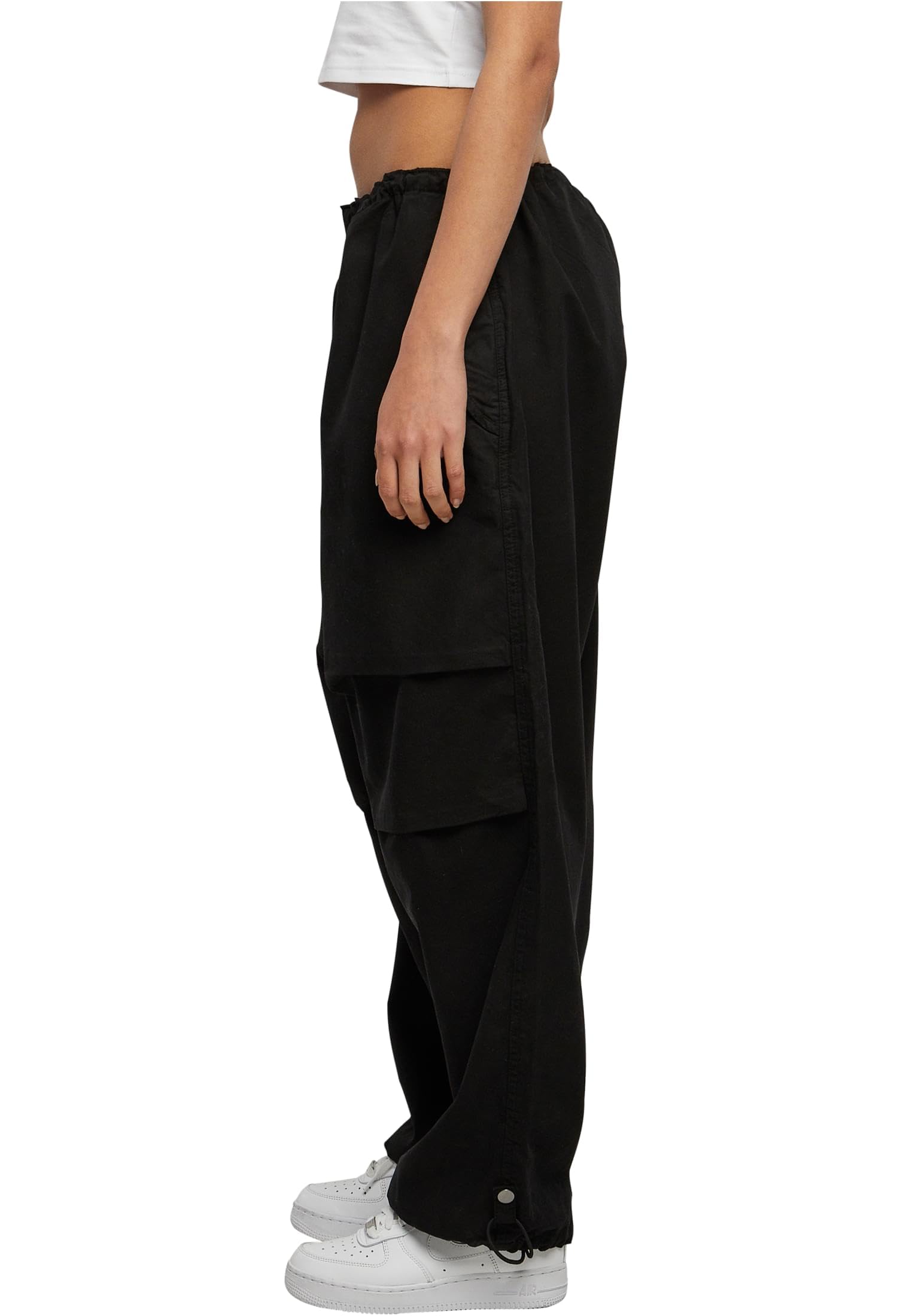 Urban Classics Tb6101-ladies Cotton Parachute Pants - Spodnie Kobiety