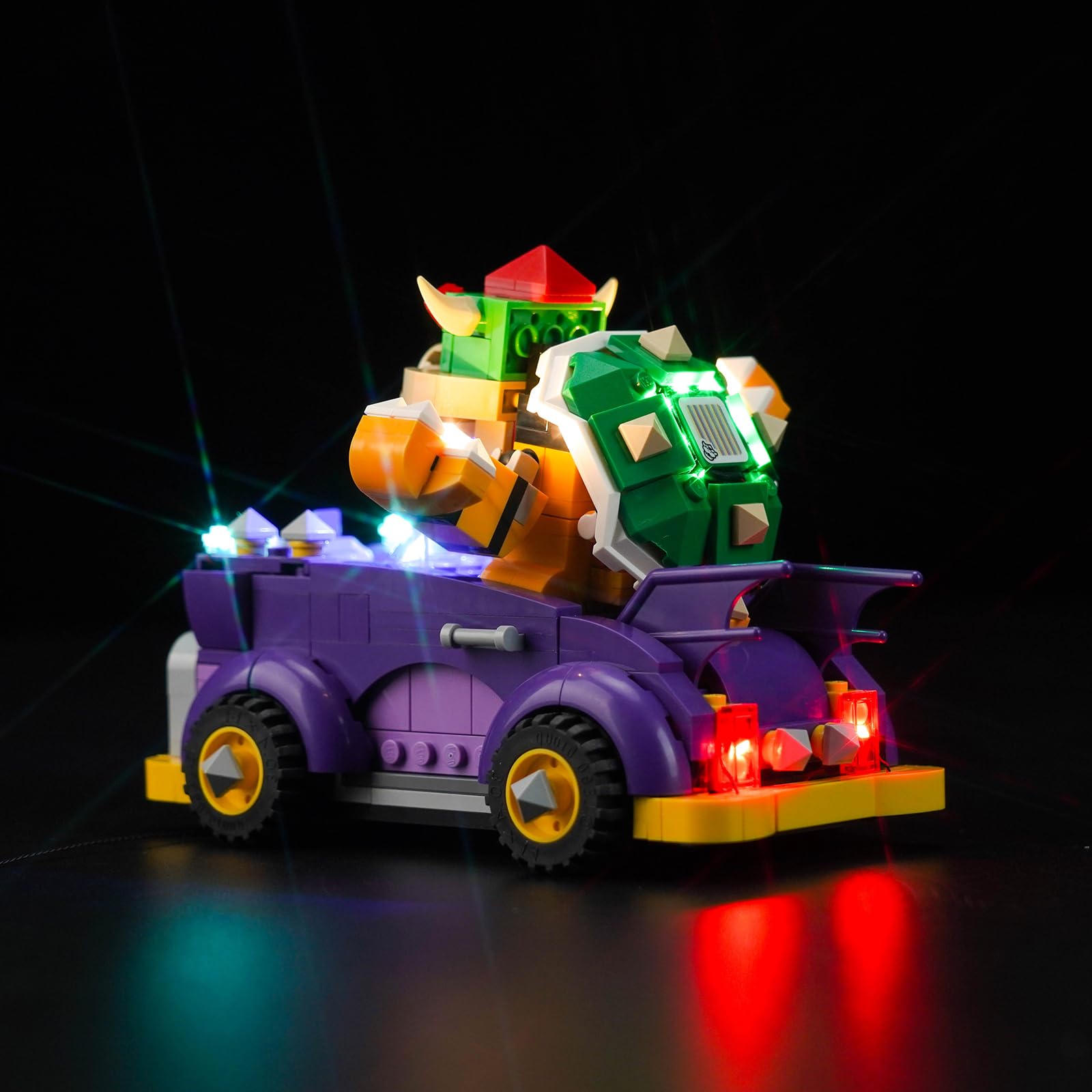 Led Light Set for Lego 71431 Bowser's Muscle Car Expansion Set (No Lego) - Image 2