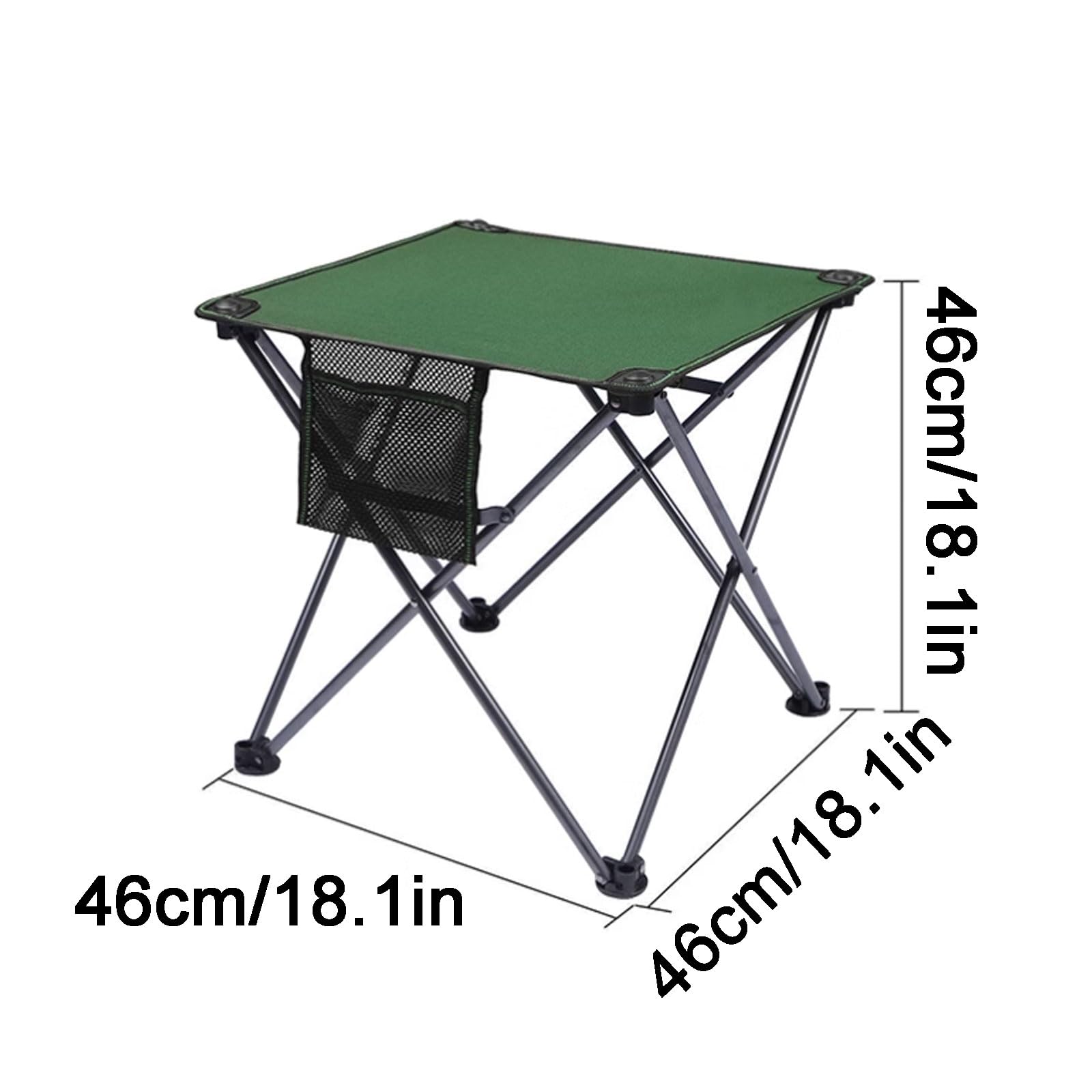 Tavolo da campeggio pieghevole portatile, leggero, multiuso, in tessuto di bue, per barbecue, picnic e campeggio, facile da trasportare, ideale per tutte le avventure