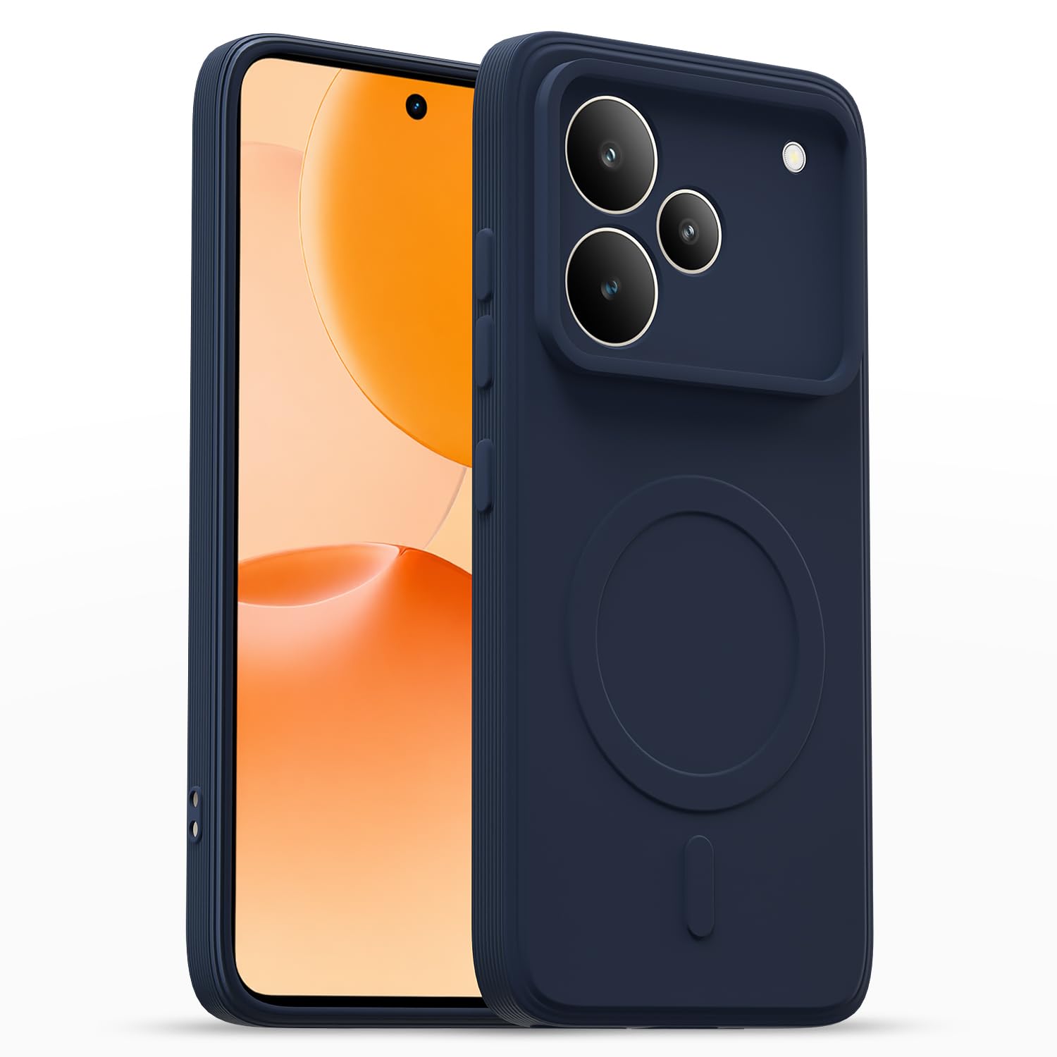 Pikkme Back Cover for Motorola Moto Edge 70 Fusion 5G Soft Matte Silicone Mag-Safe Design (Mag-Safe Not Support) Camera Protection | Slim Fit Bumper Cover (Blue) — Amazon image 21