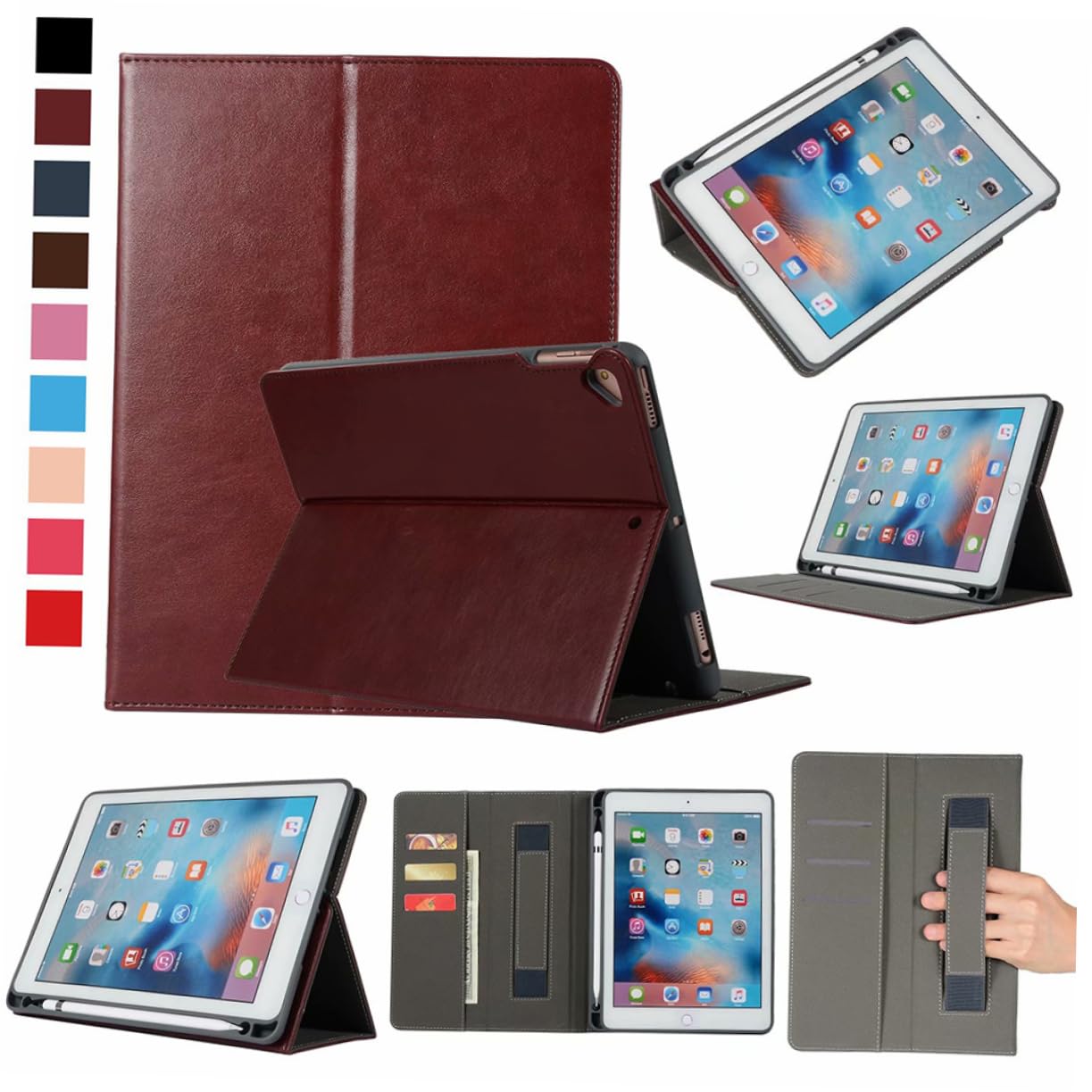 Custodia per Tablet da 10,2 Pollici in PU con Supporto