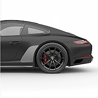 Vista 3 de Adhesivos de vinilo para guardabarros laterales con chip de roca lateral compatibles con Porsche 911 996 997 991 992 (991, azul)