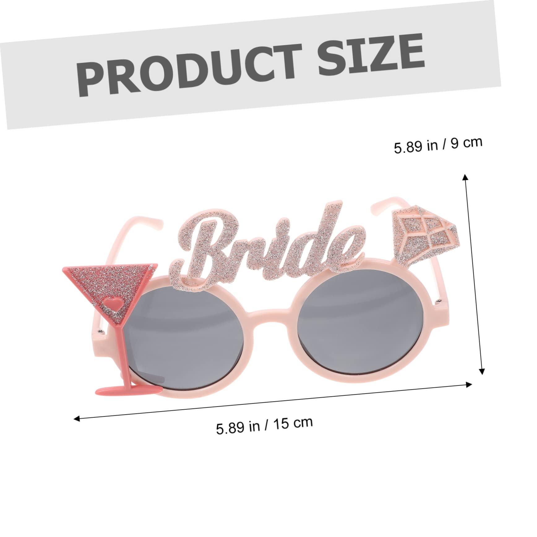 SOIMISS 12stücke Bachelorette Brille Teiliges Für Junggesellinnenabschied Hochzeit Deko Accessoires Leichte Und Tragbare Sonnenbrillen Für Braut Und Gäste Trendige Partybrille Für