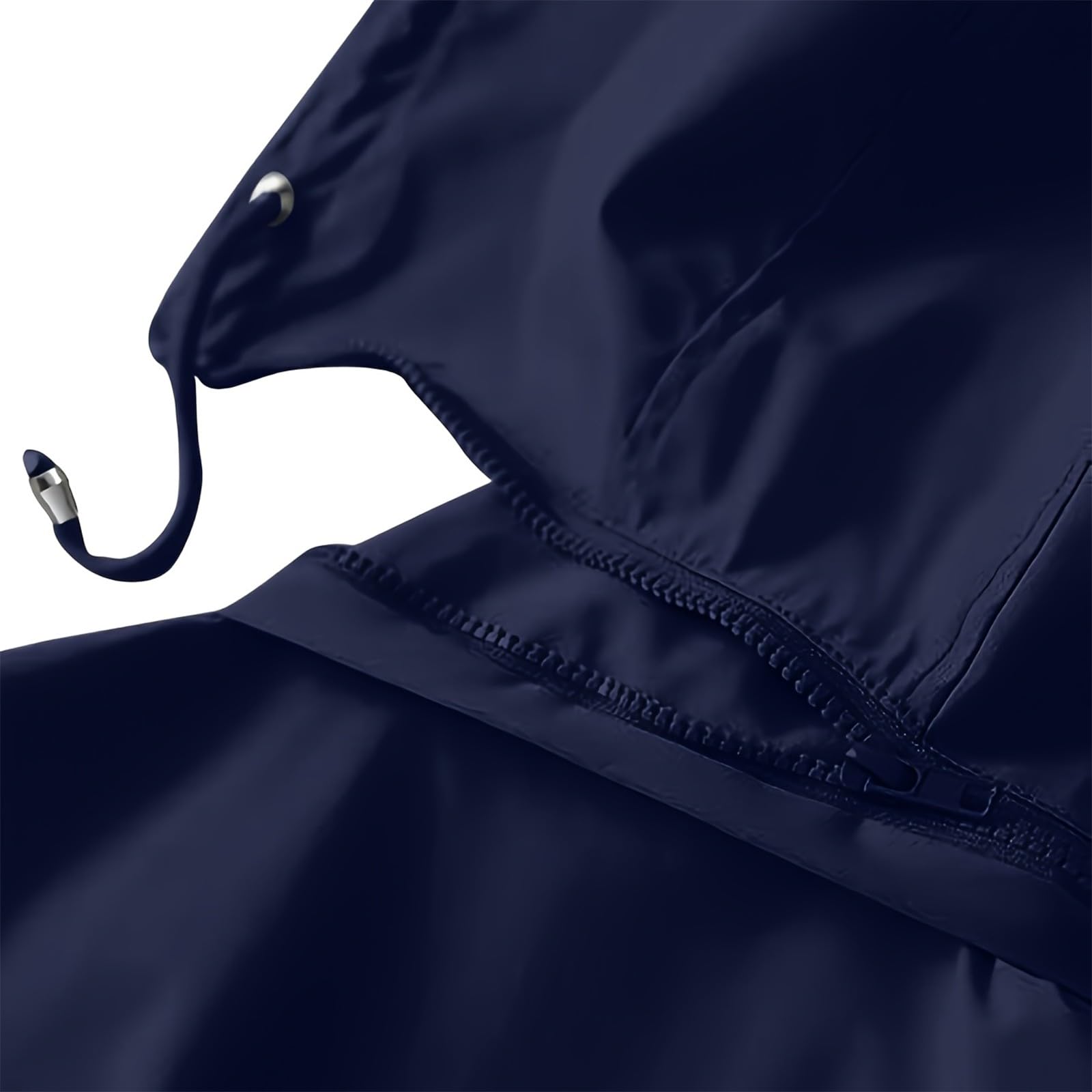 Regenjacke Damen Wasserdicht Regenmantel Winddicht Übergangsjacke Mit Kaputze Sweatjacke Locker Wanderjacke Mit Taschen Jacke Mit Reissverschluss Damen-Jacken Lang Outdoorjacke Frauen Leichte