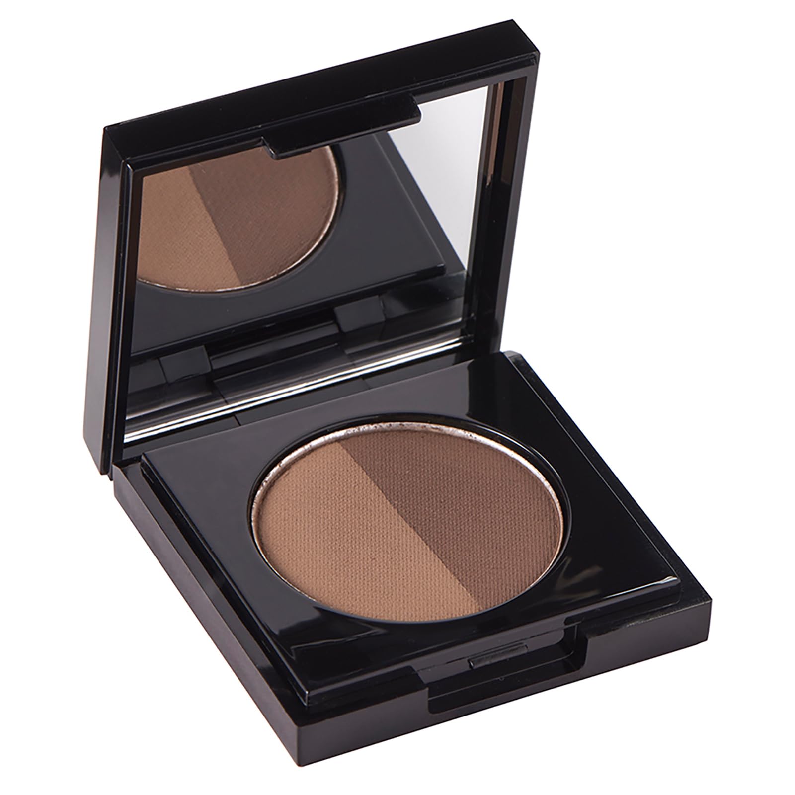 Arches and Halos Duo Luxury Brow Powder - Eyebrow Shaper and Color - Powder Compact with 2 Neutral Shades - Neutral Brown - 0.1 oz Neutral Brown 0.09 Ounce (Pack of 1)