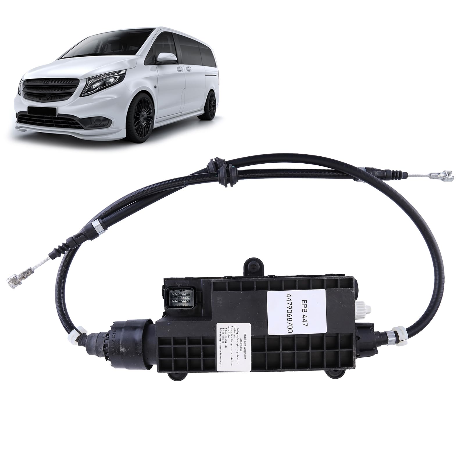 LICHENGTAI Freno di stazionamento elettrico A4479068700 compatibile con Mercedes W447 W448 Attuatore di freno a mano elettrico a 447 906 87 00 Attuatore di stazionamento elettronico