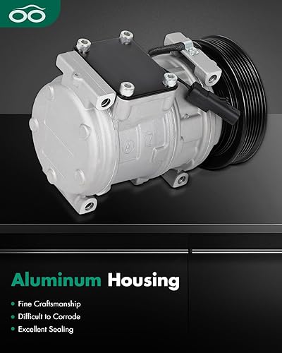 Miniatura 1417 de SCITOO CO 10739C - Compresor de CA compatible con Honda Element 2.4L 2003 2004 2005 2006 2007 2008 2009 2010 2011