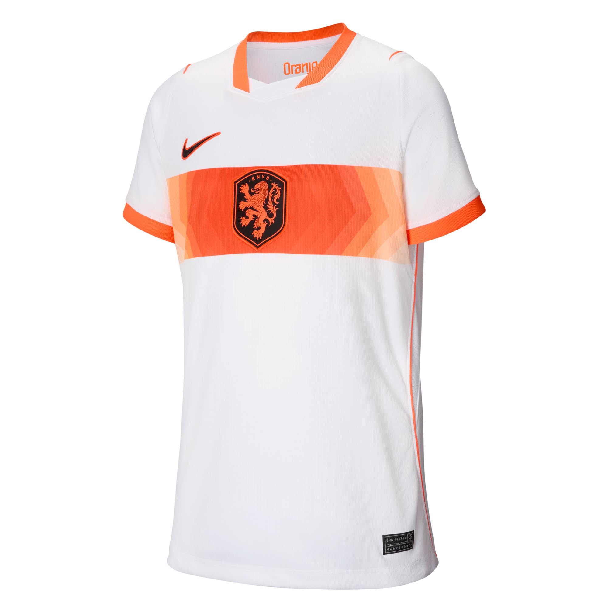 Nike Netherlands National Team Dri-Fit Stadium Away T-Shirt Unisex - Bambini e Ragazzi (Pacco da 1)