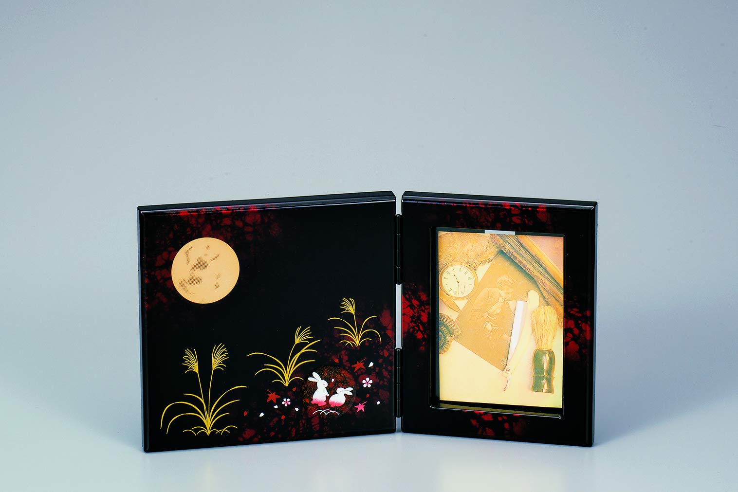 Amazon.com - 土谷漆器 Tsuchiya Lacquerware 34-4113 Folding Picture