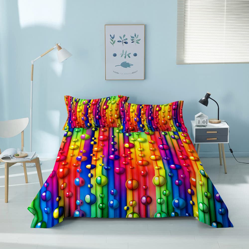 Parure de lit géométrique 3D en taille single à queen pour sublimer la décoration intérieure