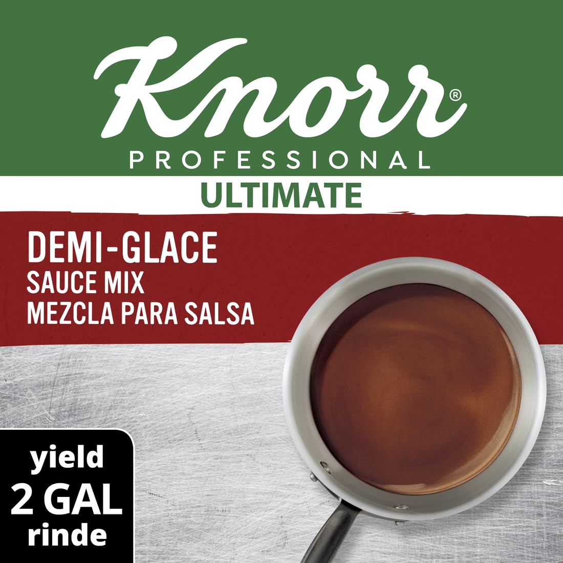 Knorr Professional Ultimate Demi-Glace Sauce Mix Gluten Free, No Artificial Flavors or Preservatives, No added MSG, Dairy Free, 26 oz, Pack of 4 - Image 4