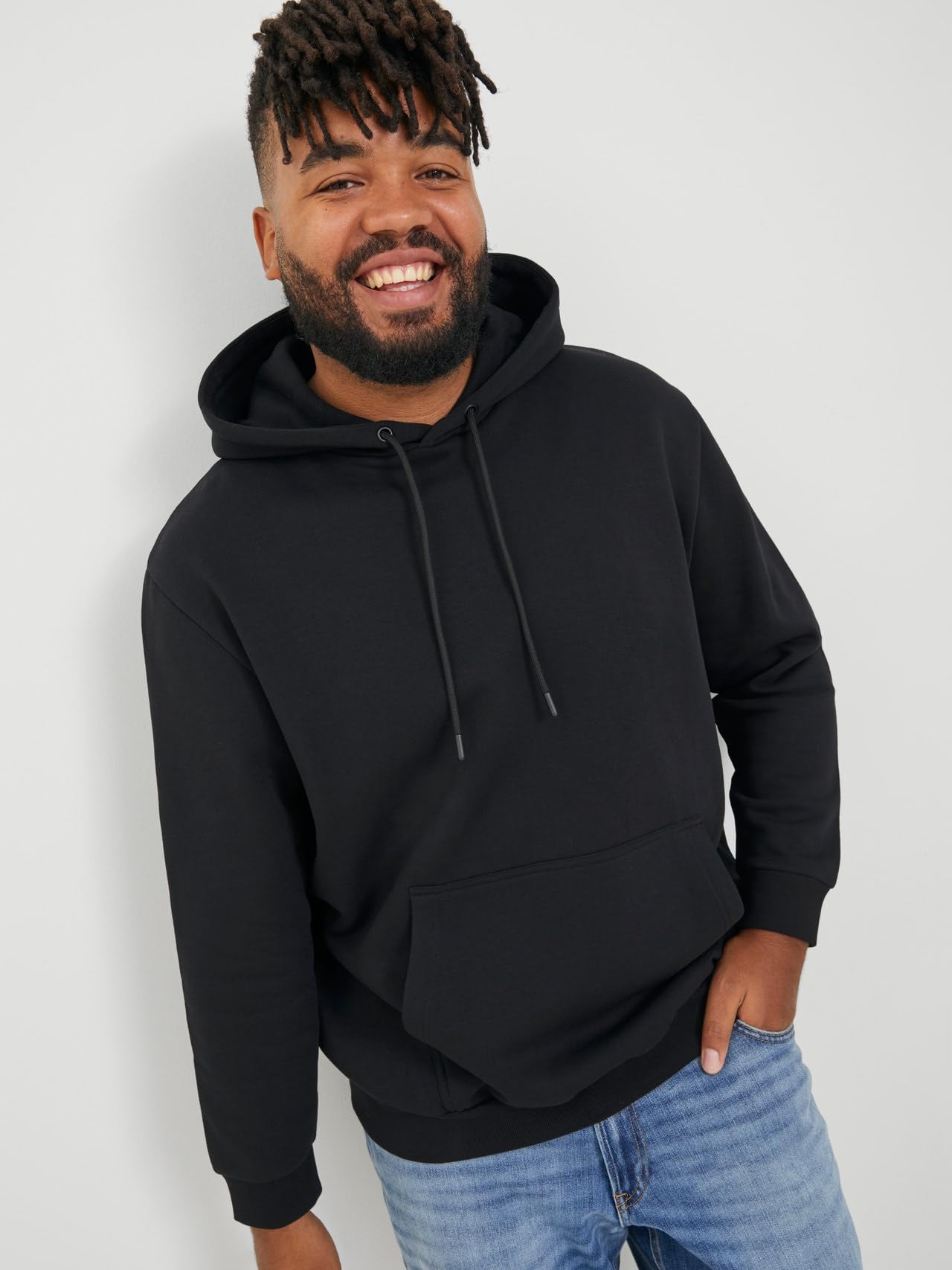 Jack & Jones Jjebasic Noos Sweat Hood Sudadera con Capucha Hombre (Pack de 1)