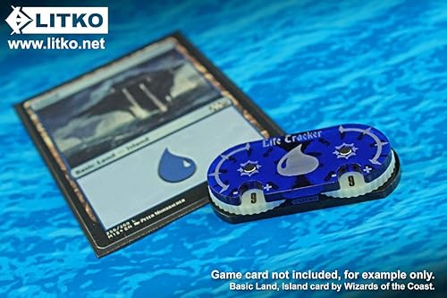 Vista 11 de LITKO Rueda de contador Life Dial de seguimiento de puntos de salud Rueda de puntos de victoria 0-99 Compatible con Magic: The Gathering