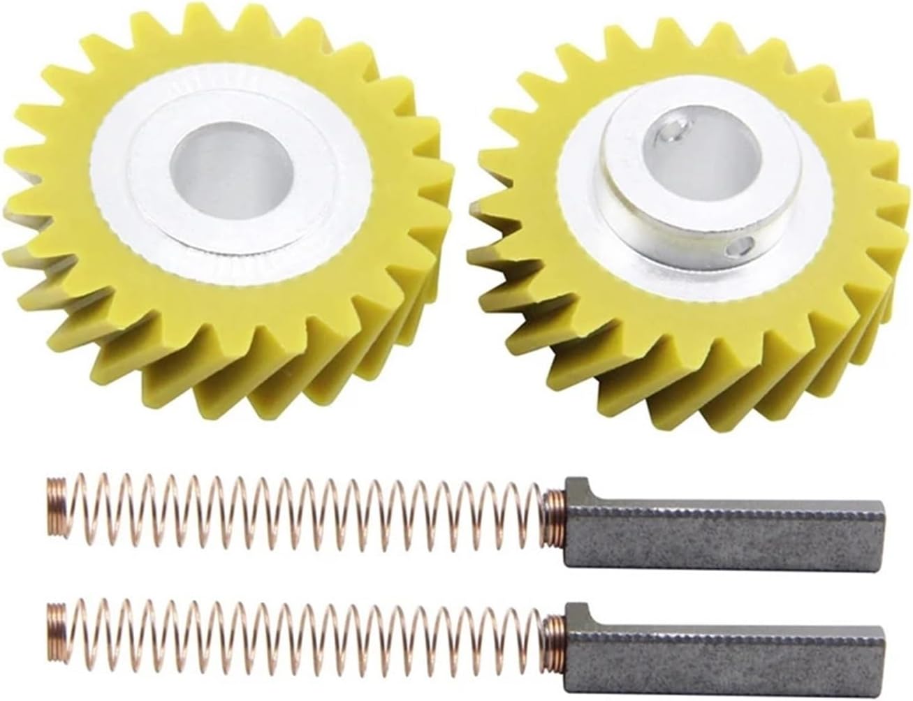 3PCS W10112253 Mixer Worm Gear W10380496 Carbon Brushes