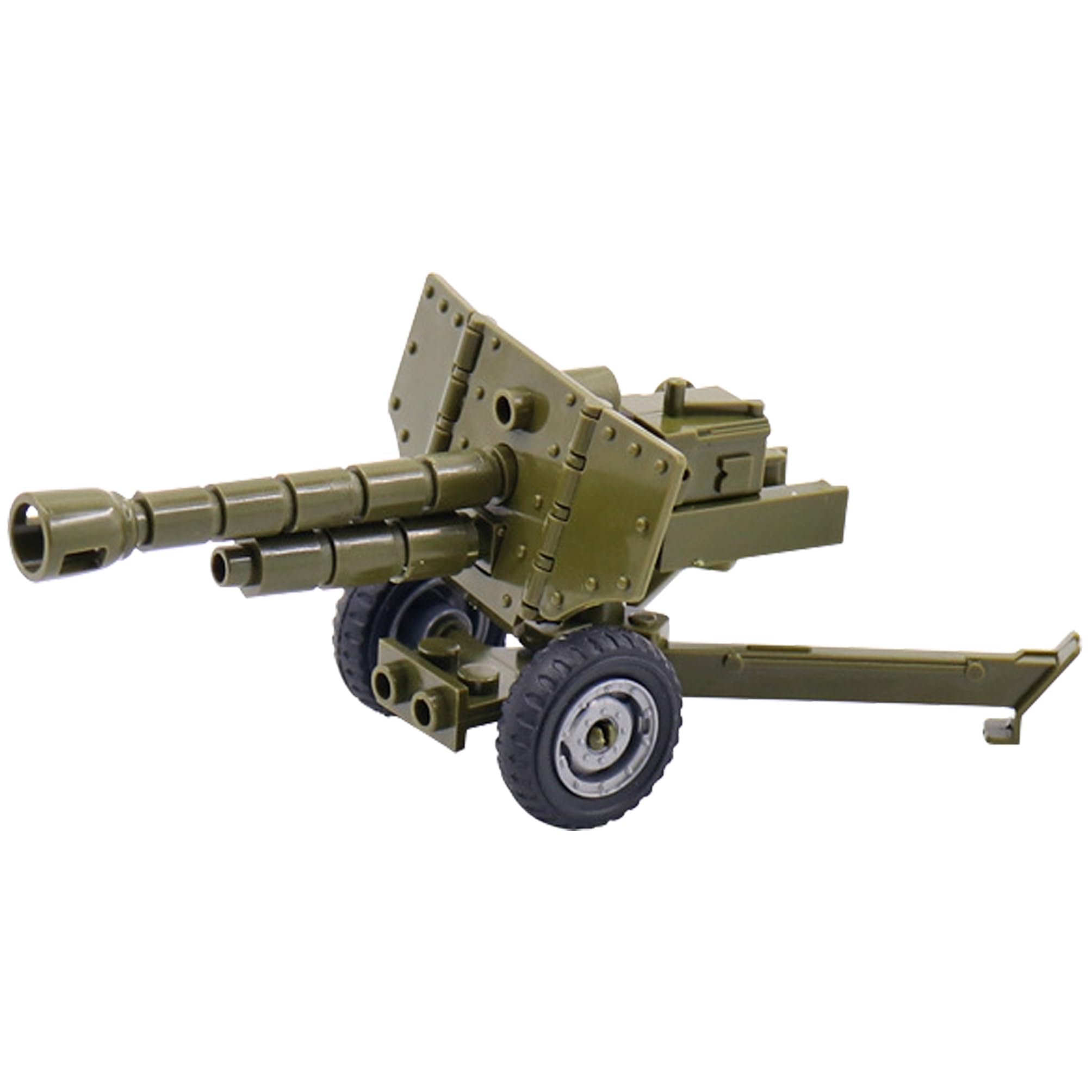 Weapons Pack Military Toy Set Building Blocks Model for Soldier Figures, Army Equipment Gear Kit Pieces and Parts Accessories Compatible with Major Brand