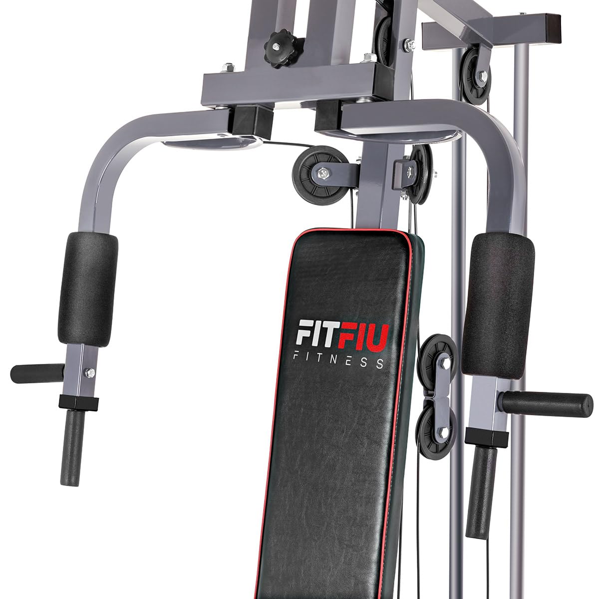FITFIU Fitness GYM-100 Máquina multiestación musculación para casa, Pesas de 53 kg, Gimnasio Compacto para Entrenamiento Completo, Unisex Adulto