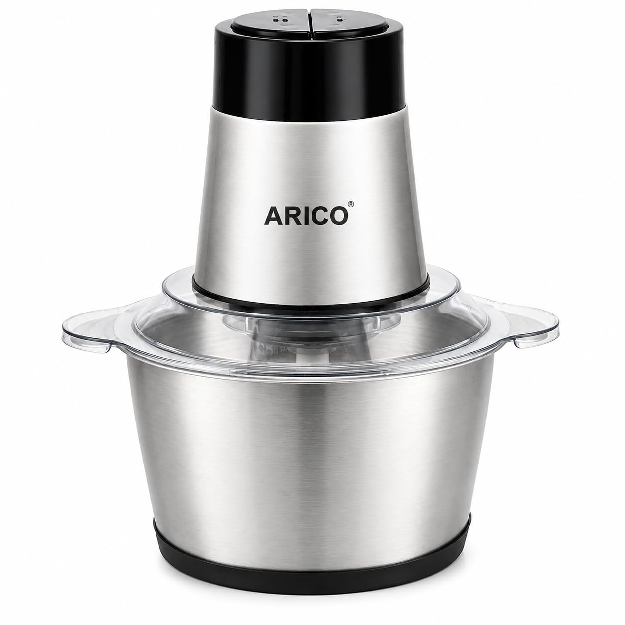 ARICO Electric Food Chopper with Stainless Steel Bowl | Multipurpose Vegetable & Meat Chopper | Powerful Kitchen Food Processor for Onion, Garlic, Vegetables, Nuts & Meat | Easy One-Touch Operation 2L-image-38