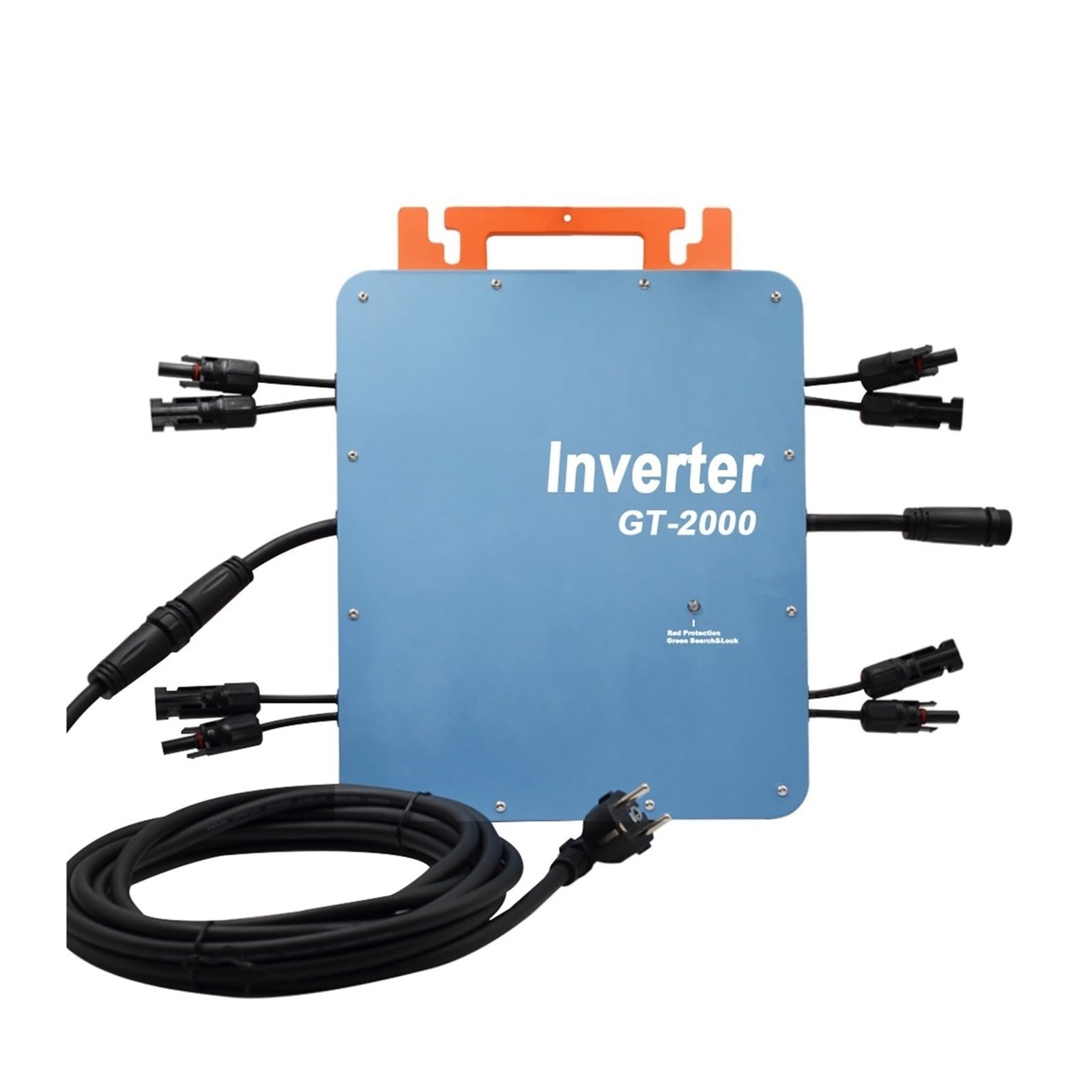 micro inverter fotovoltaico in rete Inverter solare collegato alla rete 800W, 600W, 1200W, 1600W, 2KW CC 22-60V a CA 110V/230V Convertitore for elettrodomestici impermeabile IP65 con Wi+Fi(2KW)