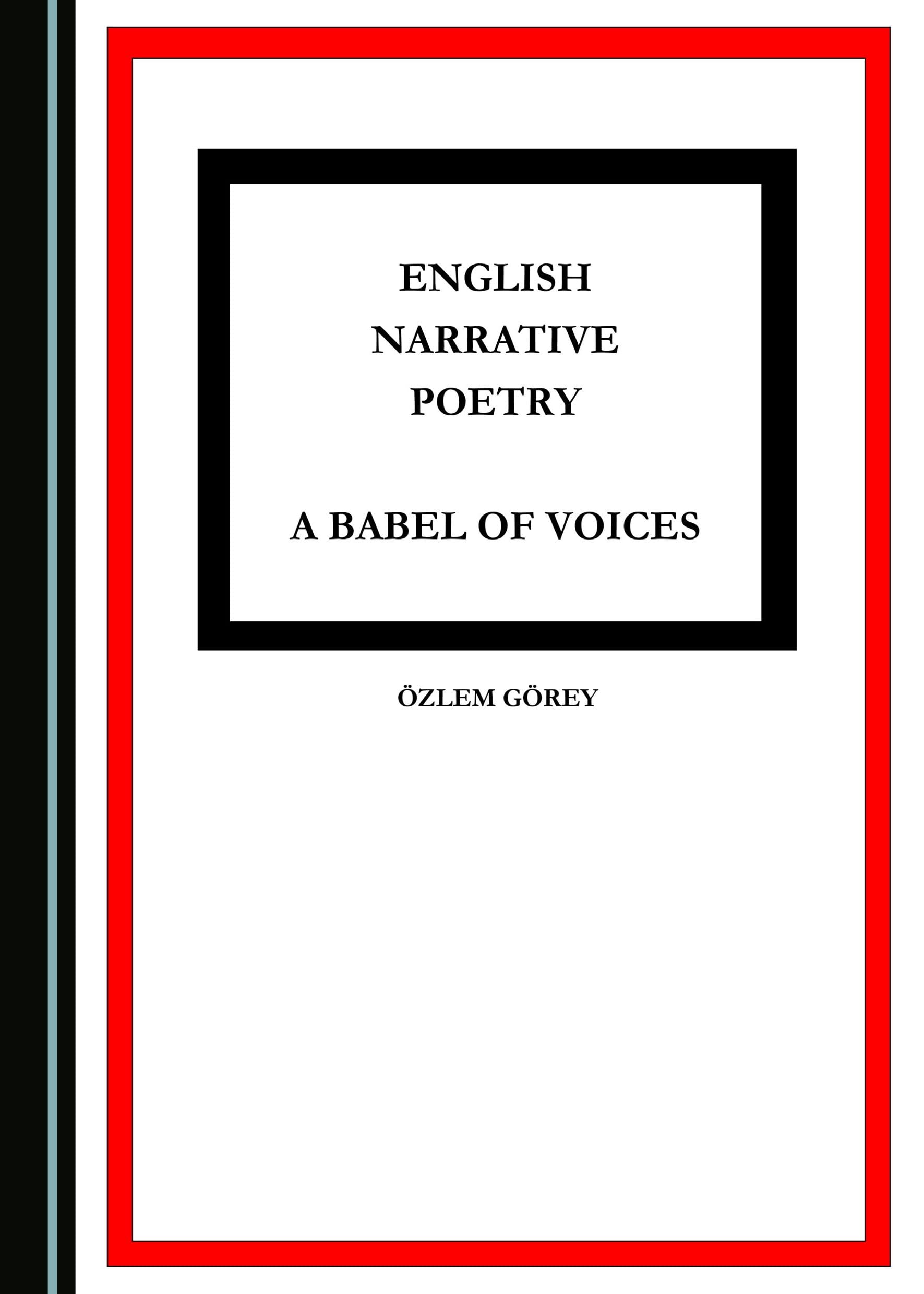 English Narrative Poetry: A Babel of Voices