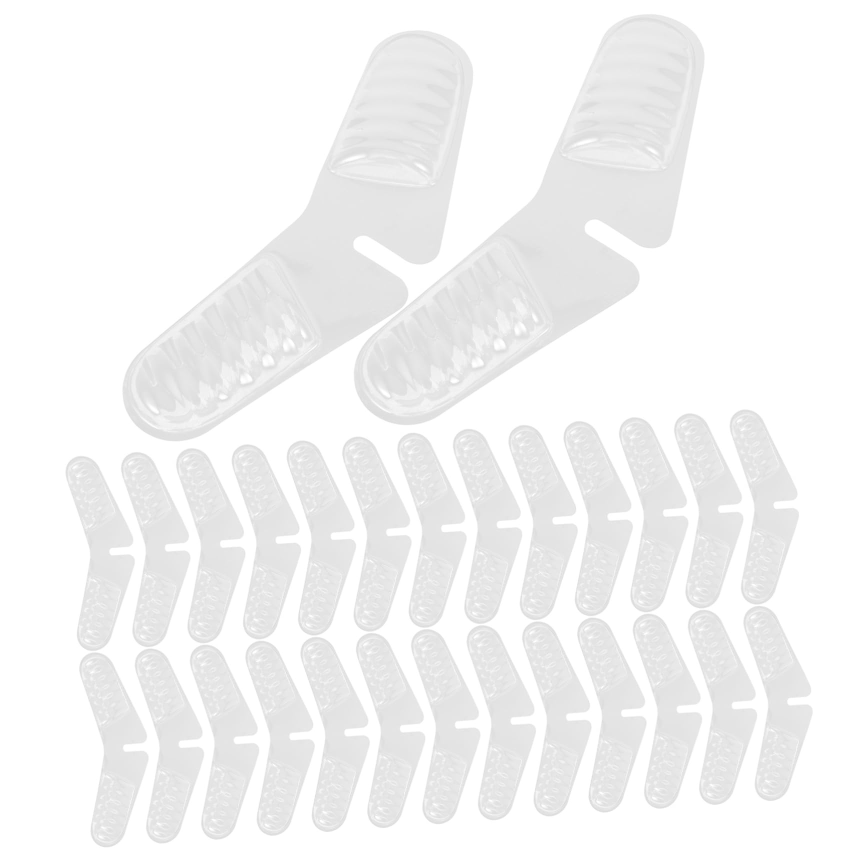 BESTYASH 50pcs Collar Stays for Men's Dress Shirts Collar Stickers Shirt Garter Collar Support Inserts Collar Stays Supplies Collar Protectors for Shirts