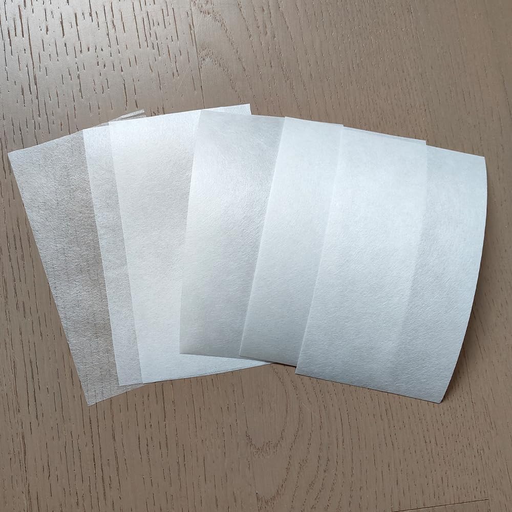 Acoustic Tuning Paper for Headphones, 150x80mm, Y1-Y6 Series with Variable Air Permeability, DIY Audio Enhancement (1 of Each)