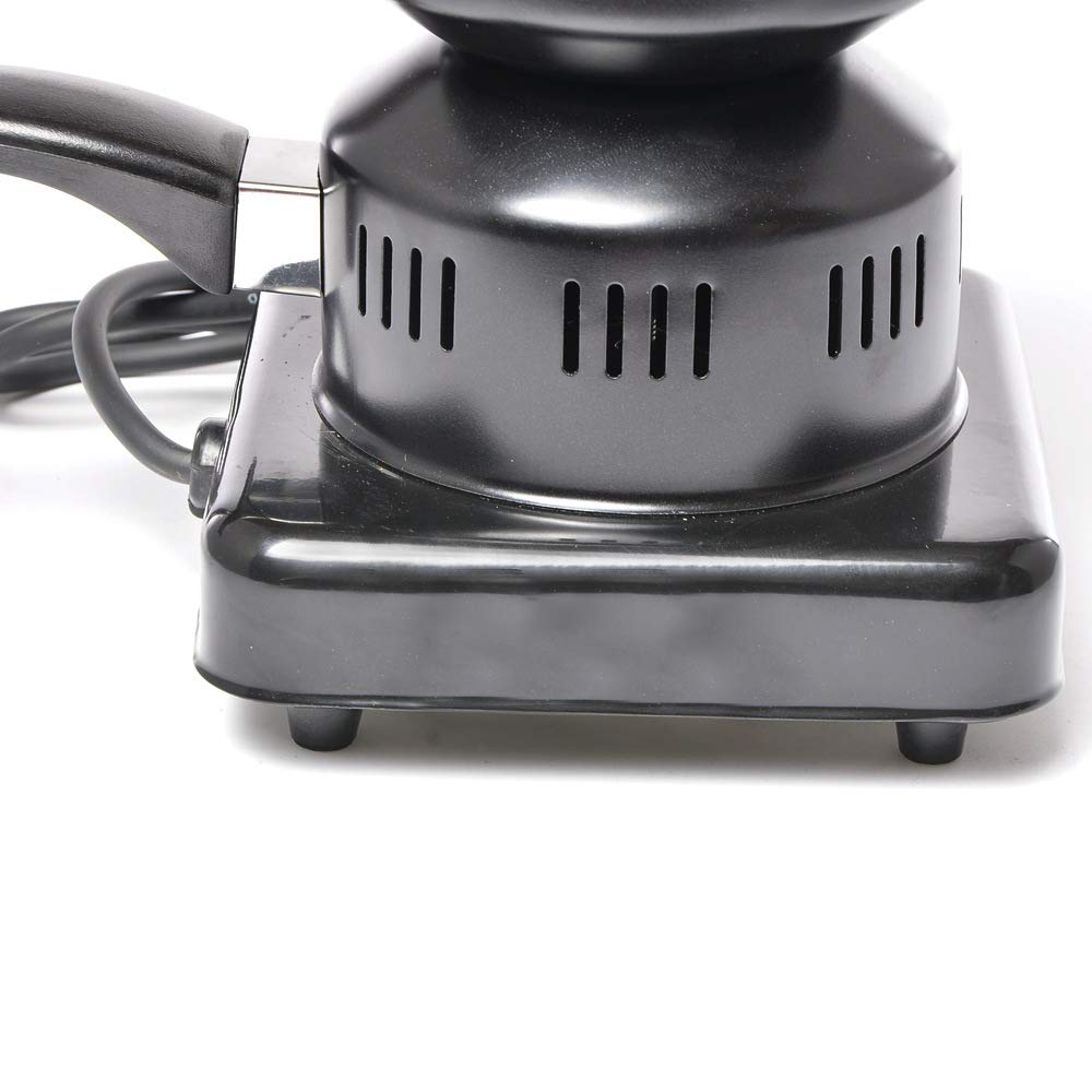 Arrancador de Carbón Eléctrico para Cachimba, Quemador de Carbón Multiusos con Motor de Arranque para Shisha, Calentador de Cachimba de Arranque Eléctrico de Carbón para Barbacoa,220V