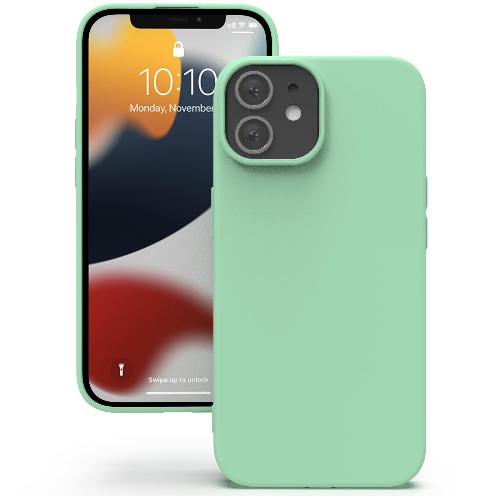YATWIN Silicone Case for iPhone XR, Soft-Touch, Shockproof, DustProof, Antiskid Full Body Armour Phone Cover for Apple iPhone XR - Dark Green — view 89