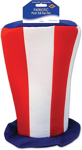 Miniatura 4 de Beistle Sombreros de felpa - Sombreros de fiesta para cumpleaños y fiestas temáticas navideñas patriótico