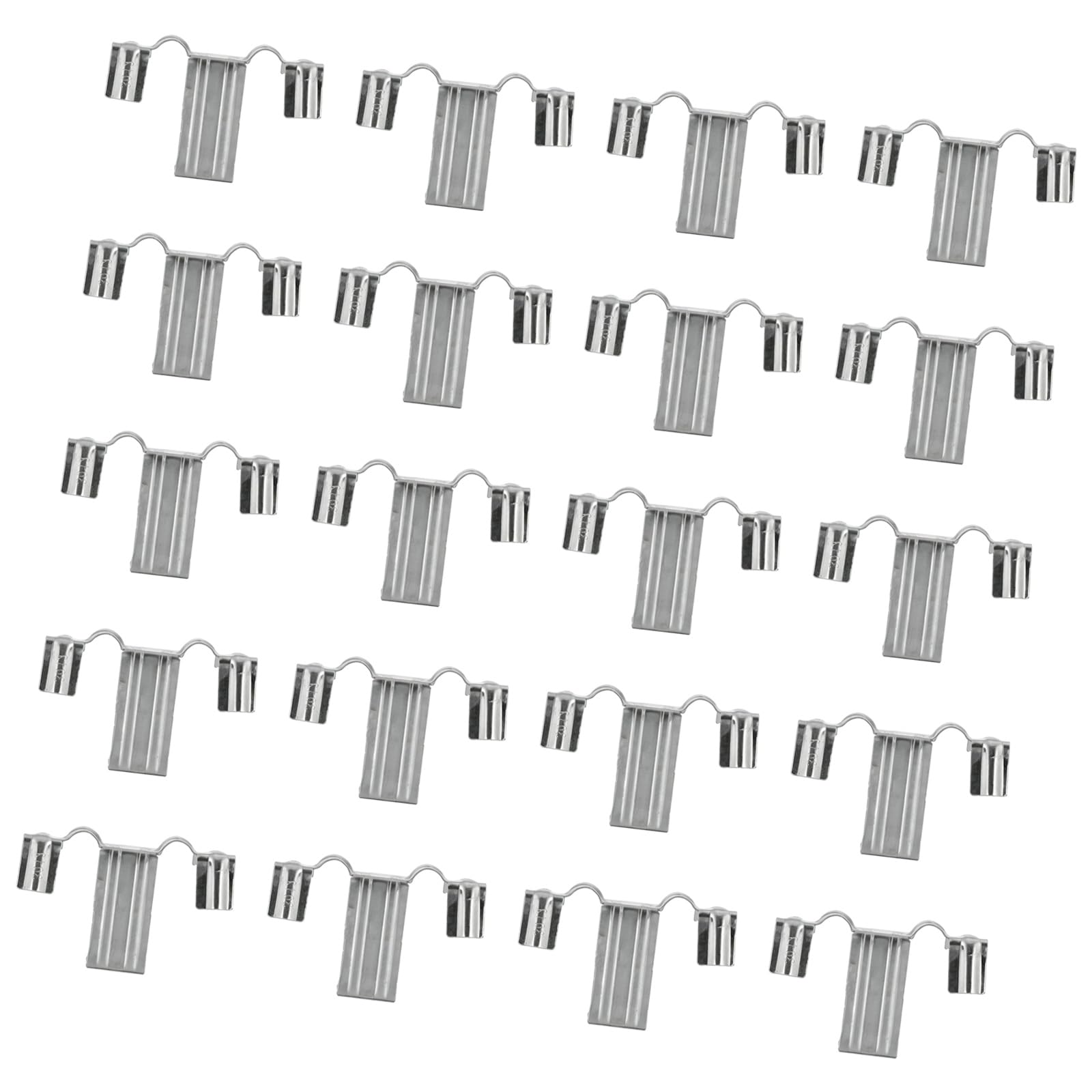 Carotoe 33Mm Stainless Steel Solars Panel Water Diverter Clip Photovoltaic Water Guide Clamps For Efficient Rainwater Drainage Heavy Type Drainage Clip