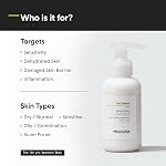 Minimalist 6% Extrait d'avoine Laver doux visage pour sensible, sec & La peau déshydratée L'acide hyaluronique procure une hydratation & Hommes 4 C'est vrai. / 120 ml