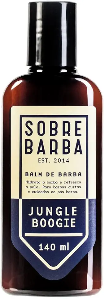 Balm de Barba - Jungle Boogie 140Ml, Sobrebarba, Azul, 140 Ml