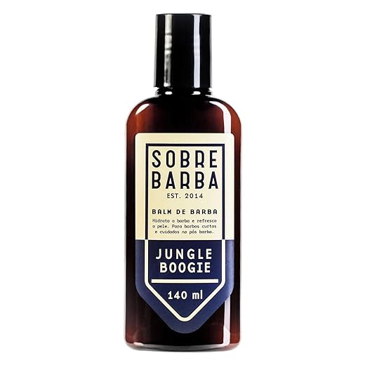 Balm de Barba - Jungle Boogie 140Ml, Sobrebarba, Azul, 140 Ml