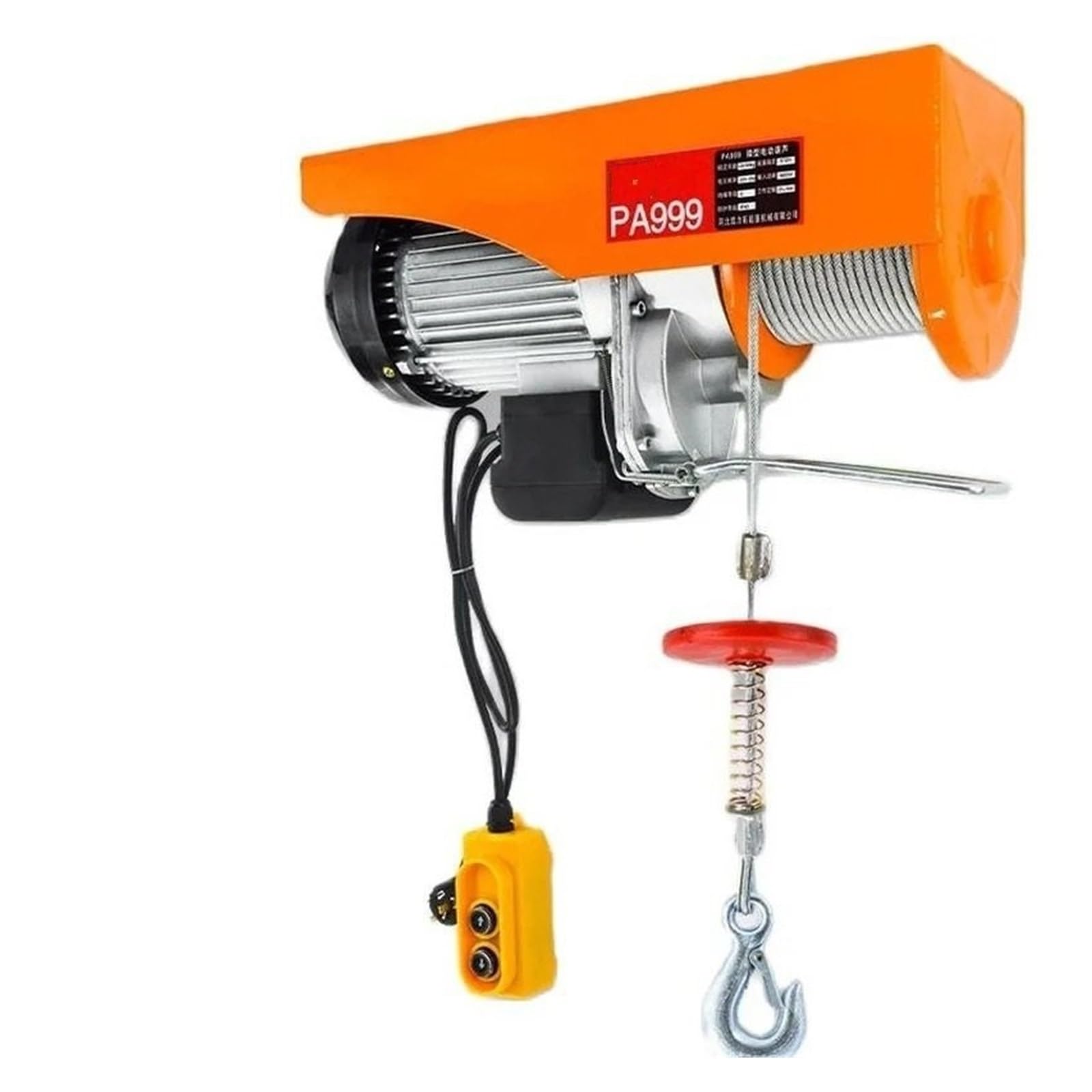 220V PA200-PA600 12-20M Mini-Elektro-Hebekran Haushalt Kleiner Hebezeug 1t/0,5 Tonnen Dekoration Windenhebezeug Elektrischer Hebezeug-Stützarm flaschenzug