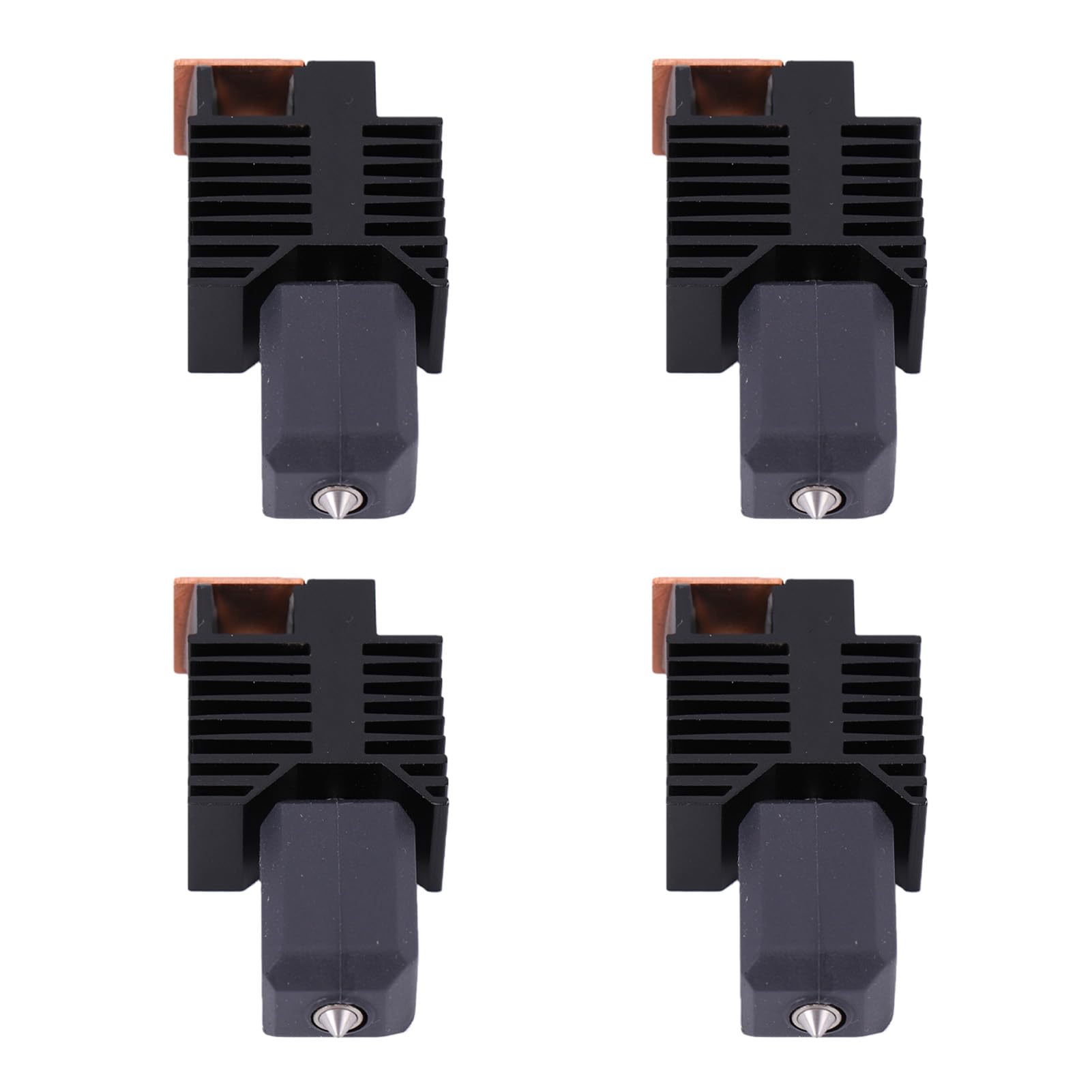 FTVOGUE Boquilla de Alto Flujo, Kit de Acero Endurecido 0.2mm para Hotend | Nanorrevestimiento, Calentamiento rápido, Diseño a prueba de obstrucciones, Compatible con Snapmaker, Alta velocidad