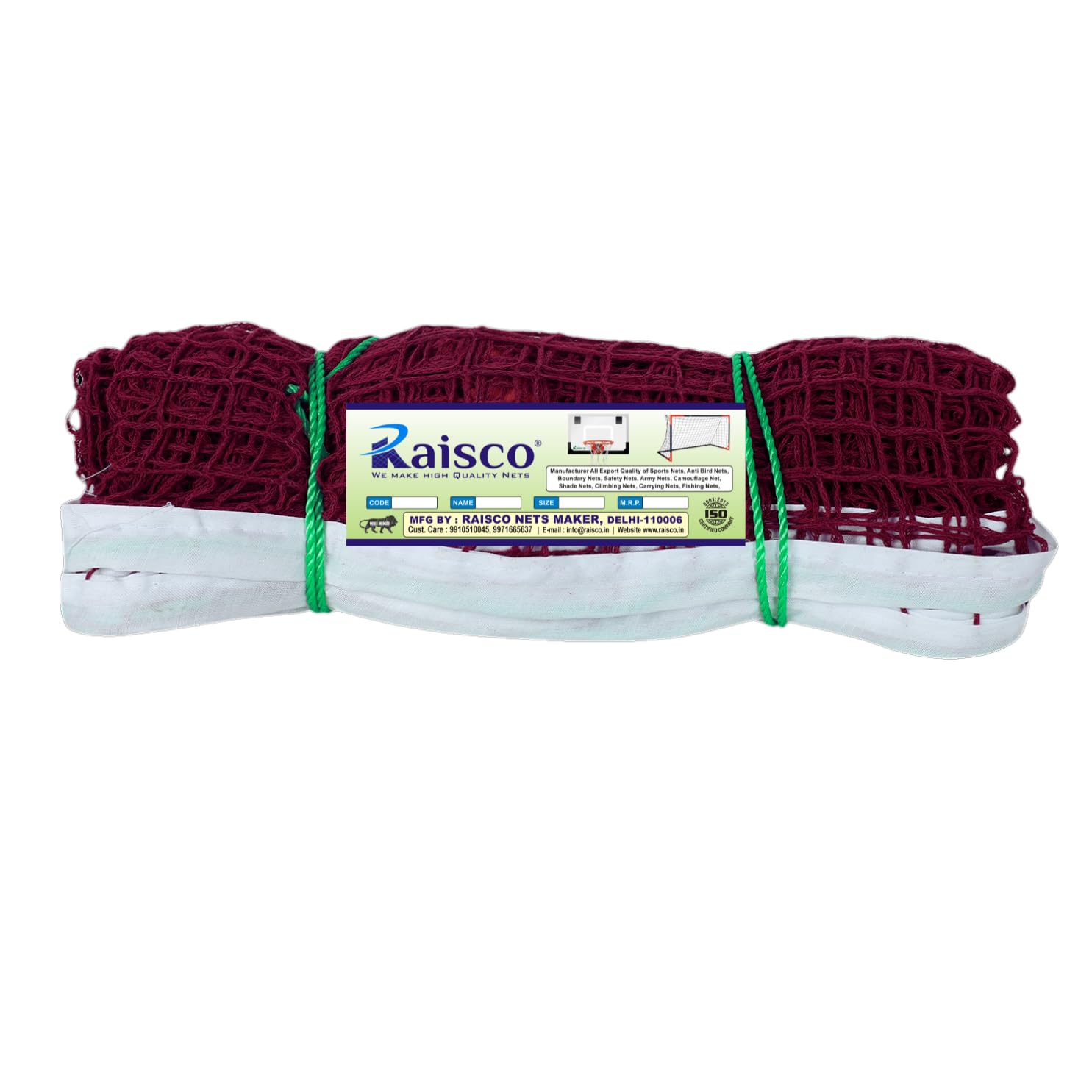 Raisco 721A Cotton Practice Badminton Net (Brown)-picture-30