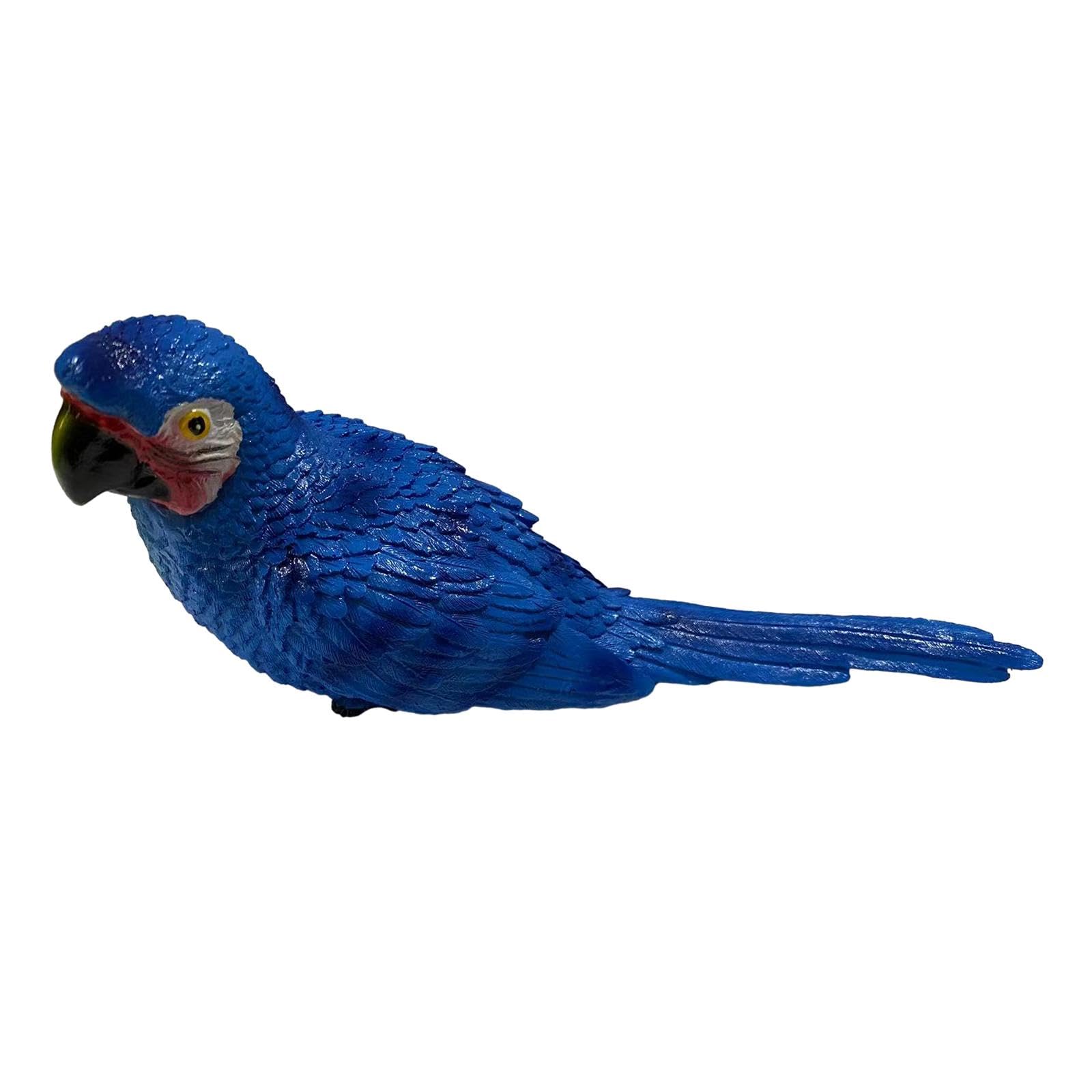Figurine oiseau perroquet suspendu pour sublimer les fêtes et repas en jardin