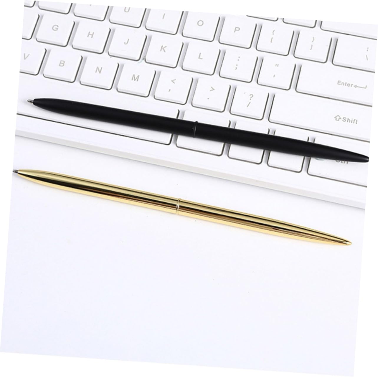Housoutil 24 Teiliges Kugelschreiber Metall Nordic Stil Ergonomisch Langlebig Schreibstifte für Büro Schule Zuhause Geschenkidee