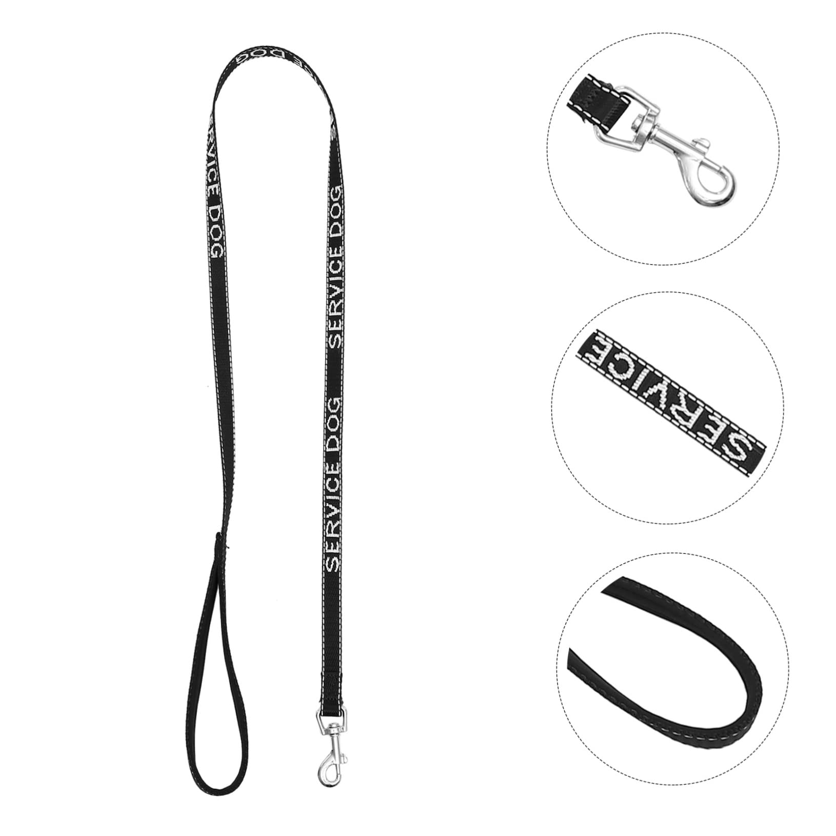Angoily 5pezzi Guinzaglio Per Cani Imbracatura Multifunzionale Per Service Dog Accessorio Comodo e Resistente Per Passeggiate All Aperto