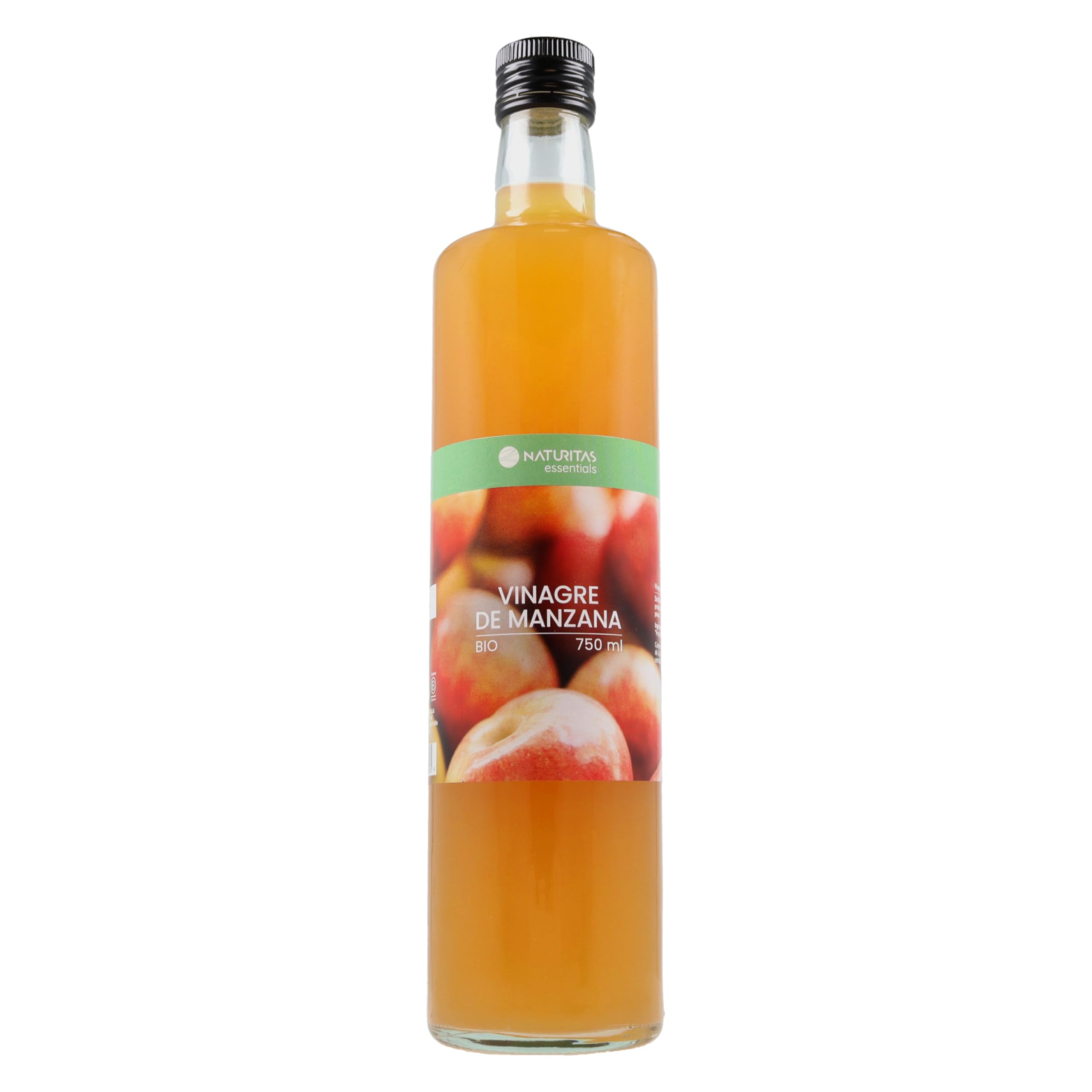 Naturitas Essentials Vinagre de Manzana BIO 750 ml Sin Filtrar Ecológico Vegano Keto