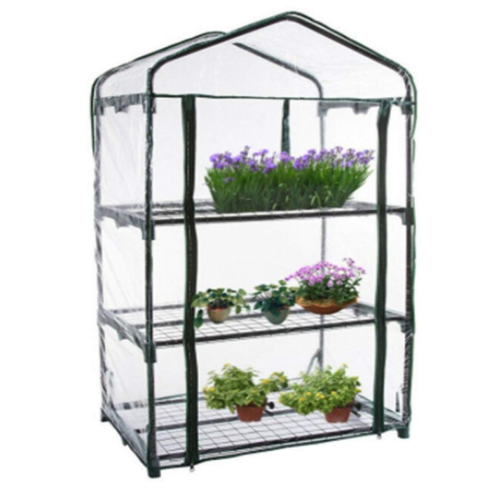 Mini Garden Greenhouse for Small PVC Greenhouse for Garden Plants and Garden Plants-69 * 49 * 92CM