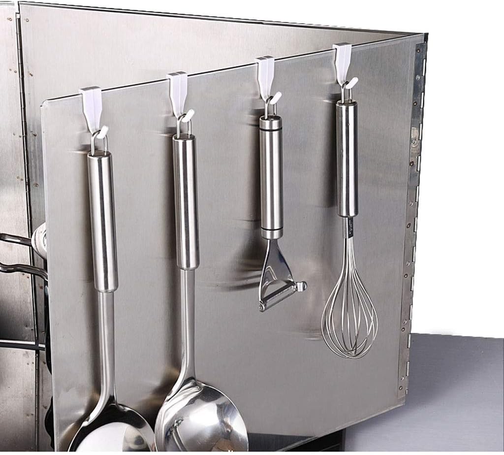 Guard Oil Barrier Stainless Steel Kitchen Oil Baffle Cooking Splash-Proof Range Hood Insulation Oil-Proof Anti Splatter Shield Guard Sided Splash Guard