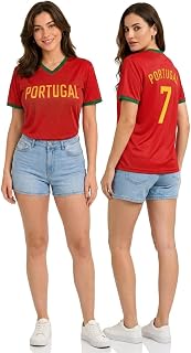 Generic Unisex Slim-Fit Soccer Football Fan Jersey International Tournament 2026 Athletic Gift Argentina Brazil Canada USA Mexico
