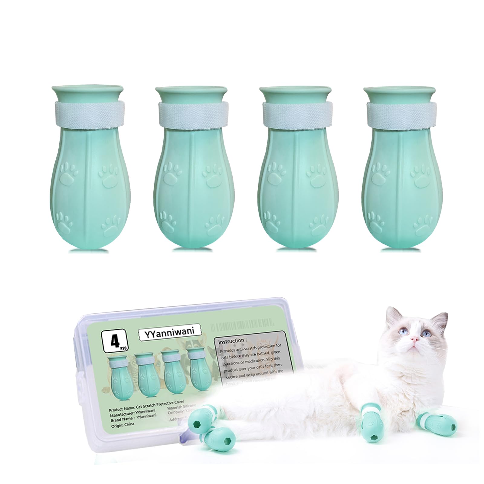 Pieces Scratch Cover For Nursing Rehabilitation Cat Boots