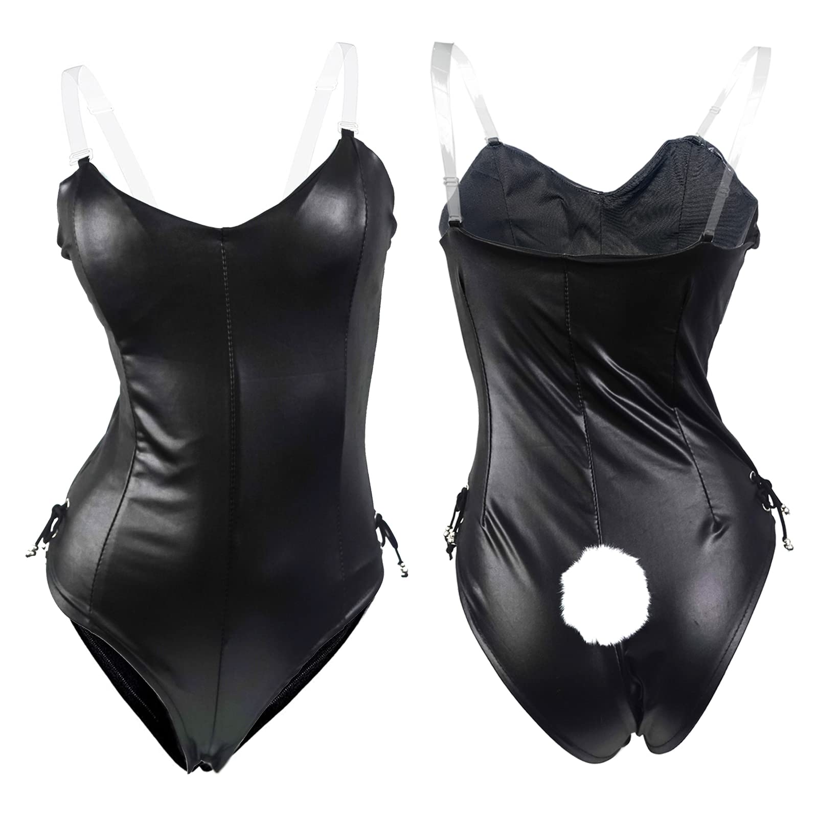 paloli Women Mai Sakurajima Cosplay Costume, One Piece Sexy Bunny Girl Bodysuit Set