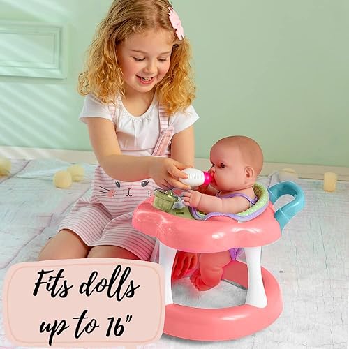 Miniatura 2 de JC Toys - Cuna mecedora y accesorios para muñeca, perfectos para pequeños